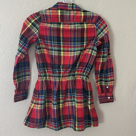 Girls Ralph Lauren Plaid Flannel Top, Size 8 - Picture 5 of 5